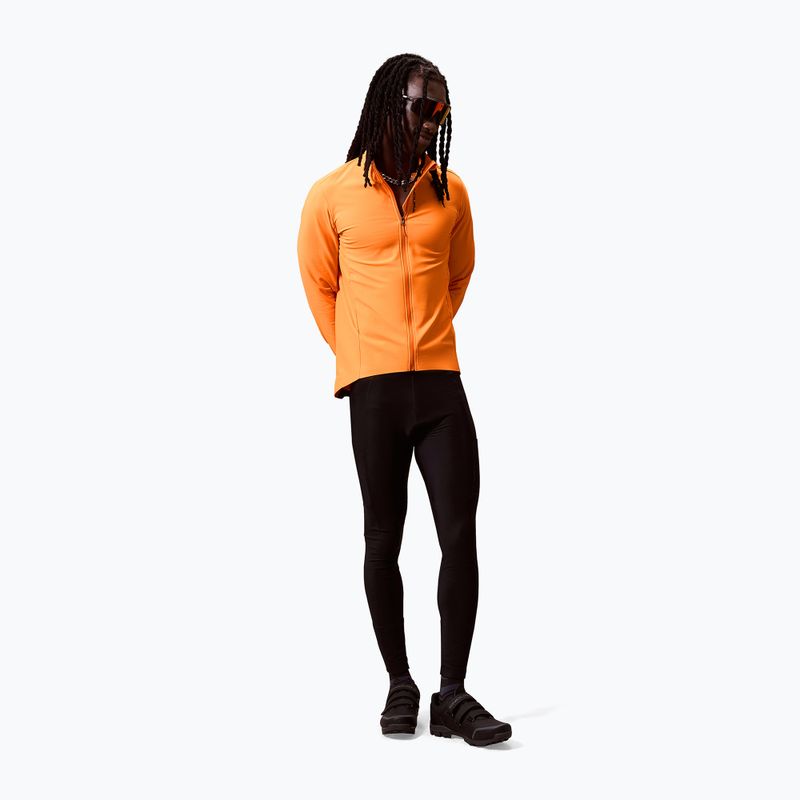 Felpa da ciclismo uomo Endura Loop Ride L/S Jersey end orange 2