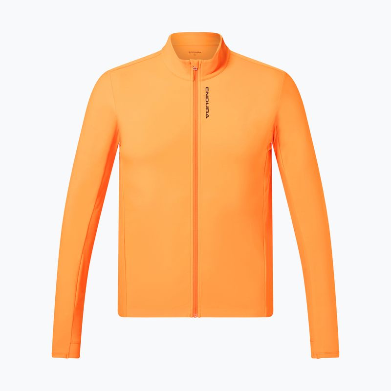 Felpa da ciclismo uomo Endura Loop Ride L/S Jersey end orange 6