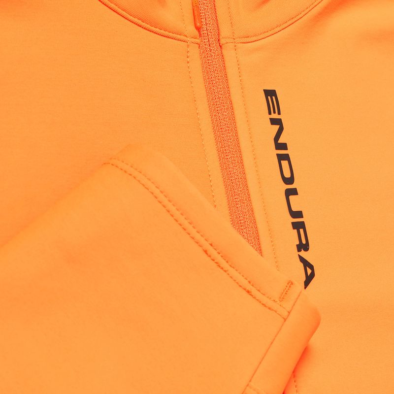 Felpa da ciclismo uomo Endura Loop Ride L/S Jersey end orange 10