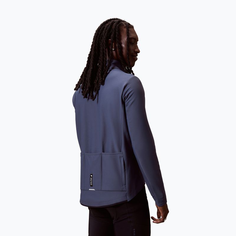 Felpa da ciclismo uomo Endura Loop Ride L/S Jersey carbon grey 3