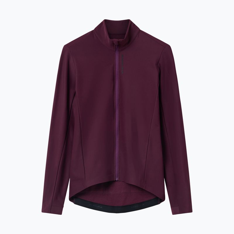 Felpa da ciclismo uomo Endura Loop Ride L/S Jersey black cherry 7