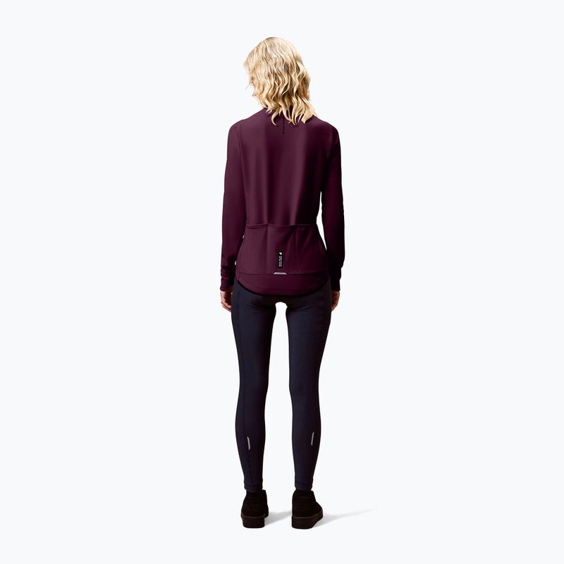 Felpa da ciclismo donna Endura Loop Ride L/S Jersey black cherry 4