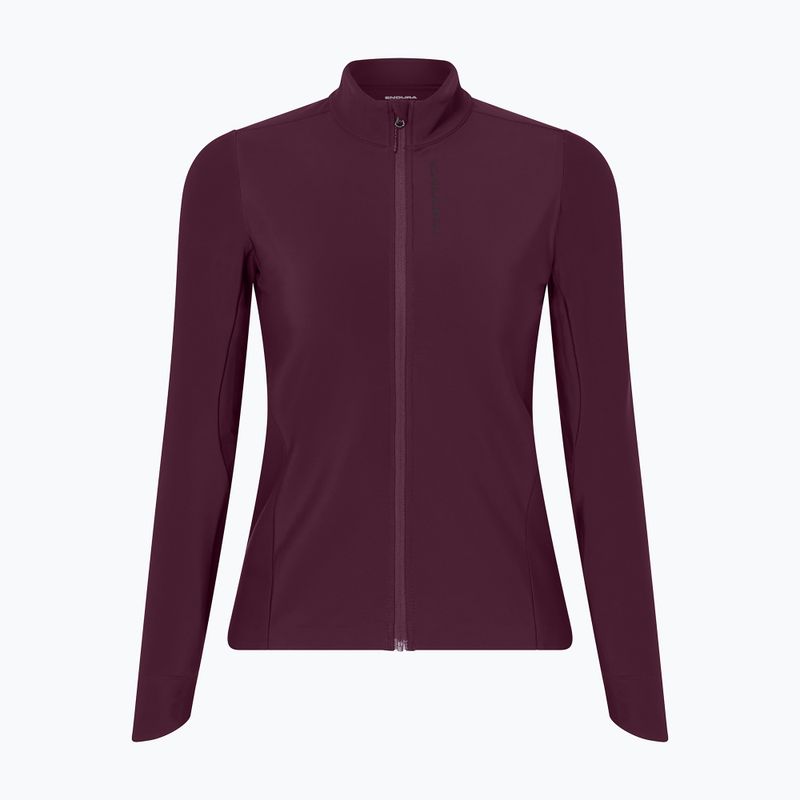 Felpa da ciclismo donna Endura Loop Ride L/S Jersey black cherry 7