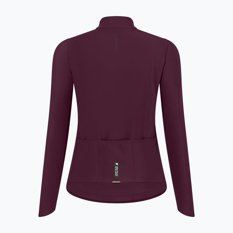 Felpa da ciclismo donna Endura Loop Ride L/S Jersey black cherry 8