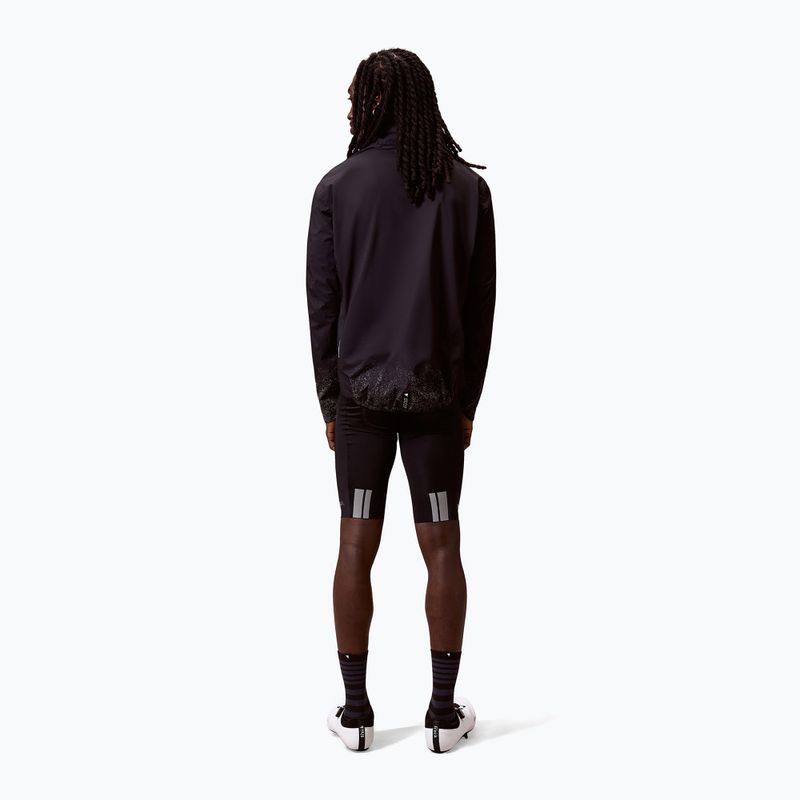 Giacca da ciclismo uomo Endura Alltrack Race Cape black reflective rint 4