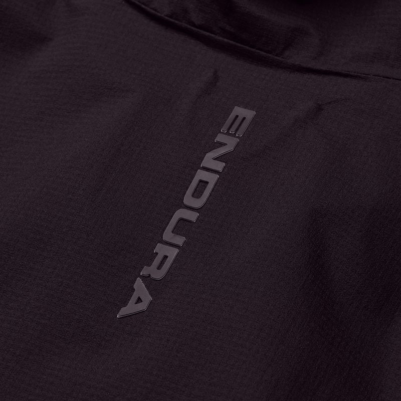 Giacca da ciclismo uomo Endura Alltrack Race Cape black reflective rint 12