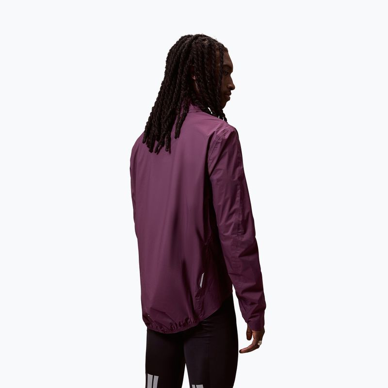 Giacca da ciclismo uomo Endura Alltrack Race Cape black cherry 3