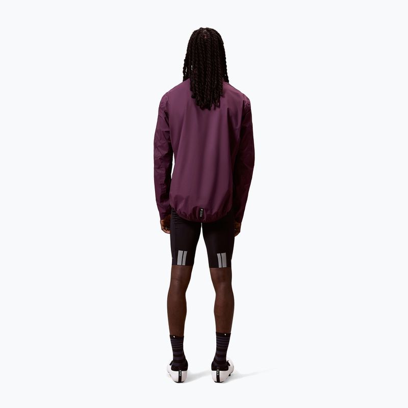 Giacca da ciclismo uomo Endura Alltrack Race Cape black cherry 4