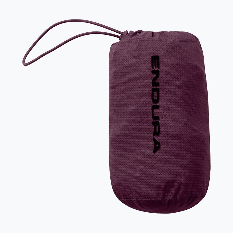Giacca da ciclismo uomo Endura Alltrack Race Cape black cherry 13