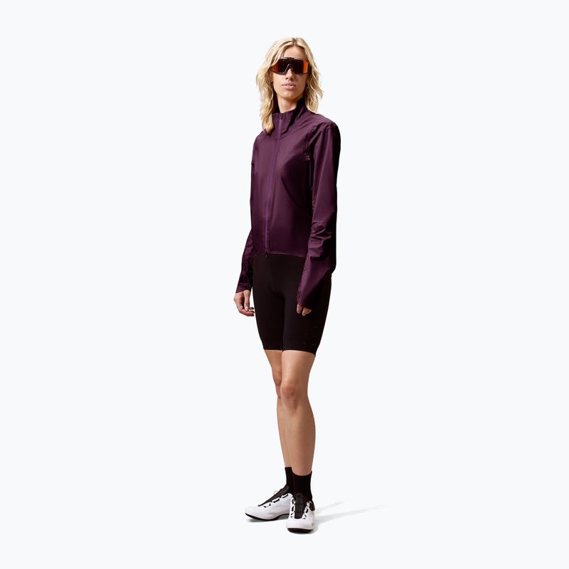 Giacca da ciclismo da donna Endura Alltrack Race Cape black cherry 2