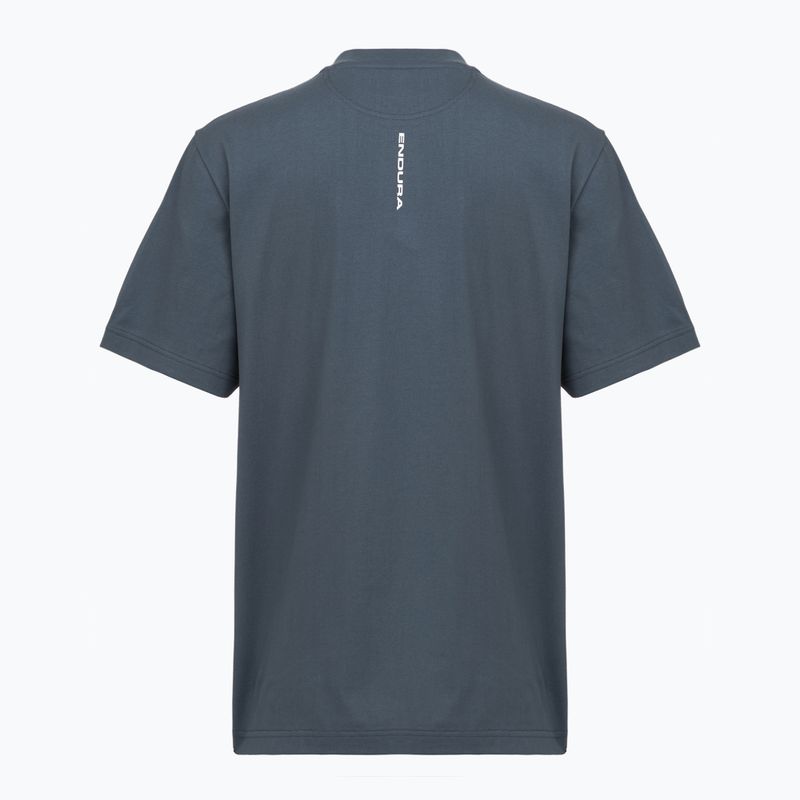 Maglia da ciclismo Endura Icon Logo Graphic Tee carbon grey 2