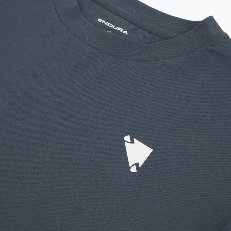 Maglia da ciclismo Endura Icon Logo Graphic Tee carbon grey 3