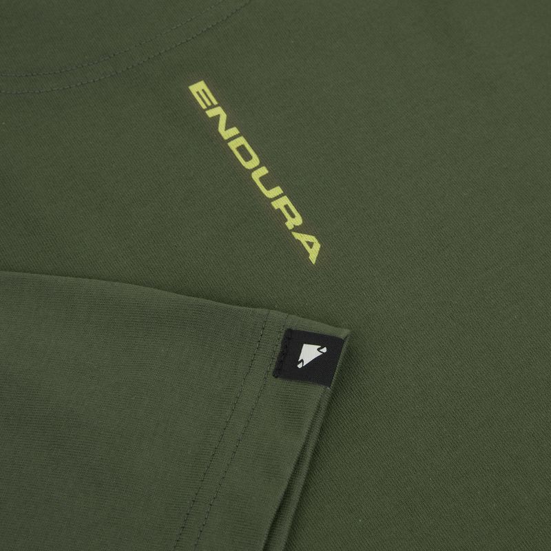 Maglia da ciclismo Endura Icon Logo Graphic Tee olive-green 4