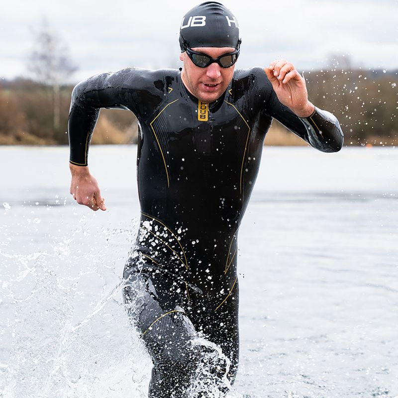 HUUB Uomo Triathlon Schiuma Alchemy 3:5 nero/grigio/oro 7