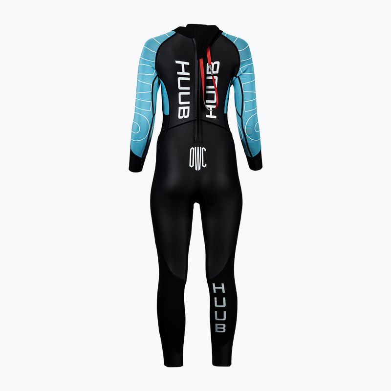 Schiuma da triathlon donna HUUB OWC nero/blu scuro 2