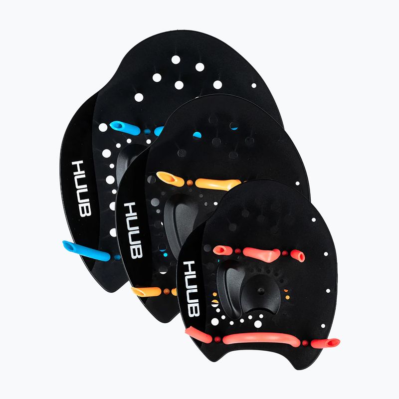 HUUB Pagaie da nuoto Pagaie a mano nero 4