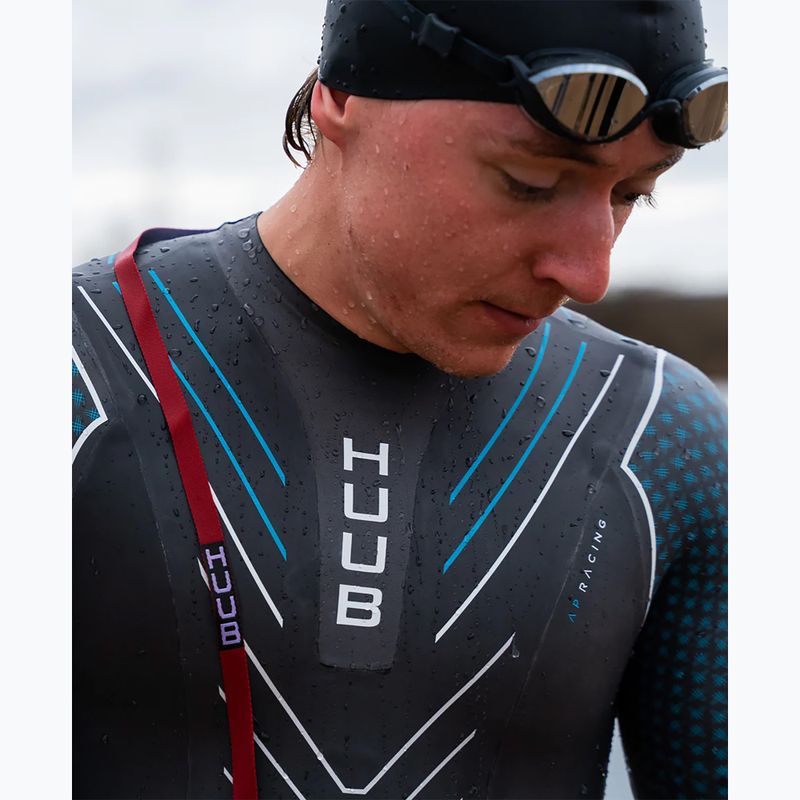 HUUB Uomo Triathlon Schiuma Pinnacle NB nero/blu 5