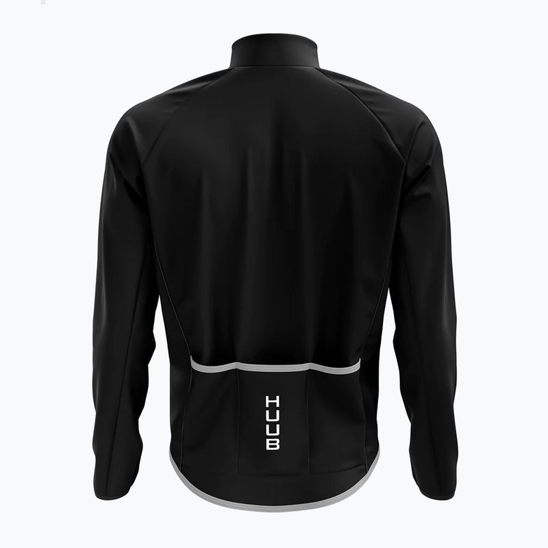 HUUB Giacca da bici da uomo Eternal Peaks nero/rosso 2