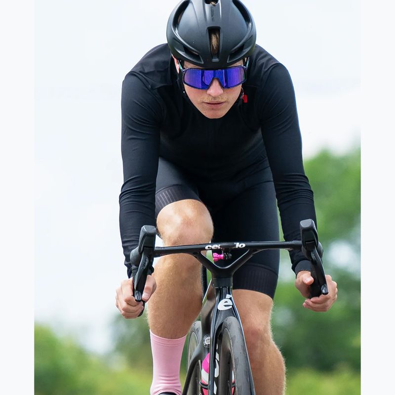 HUUB ciclismo uomo manica lunga Eternal LS termico nero/rosso 3