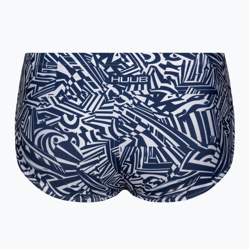 Slip da bagno HUUB Brief uomo Alistair navy/bianco 2