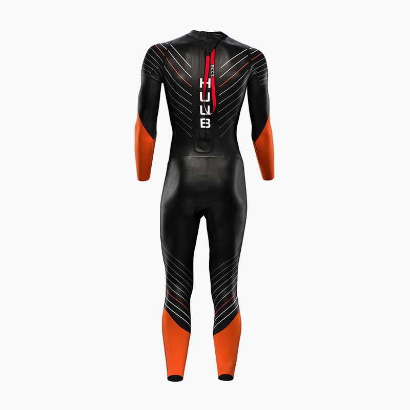 HUUB Uomo Swim Foam Araya senza maniche arancione 2