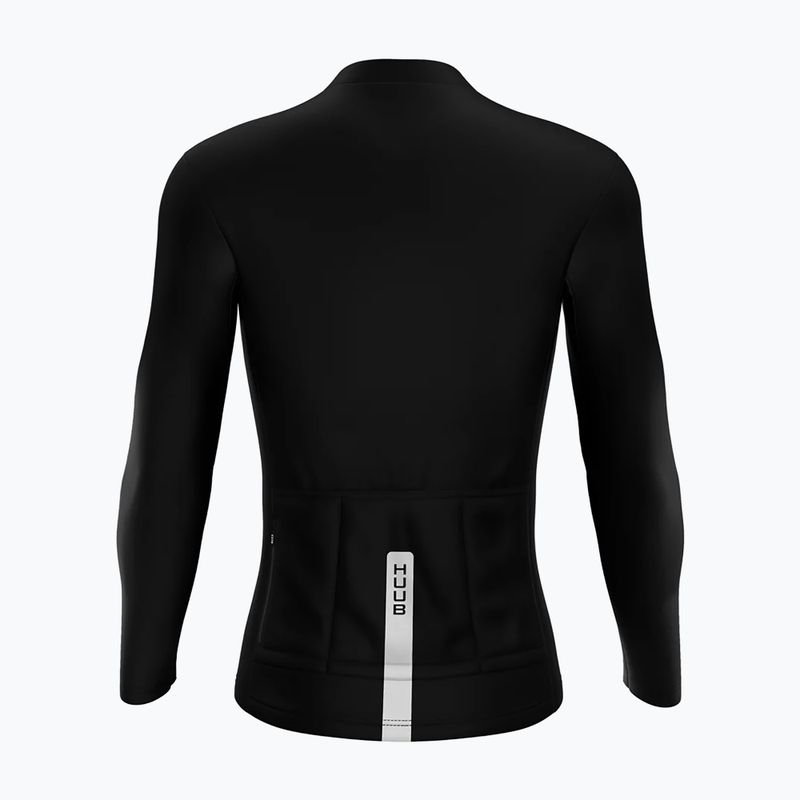 HUUB Uomo ciclismo manica lunga Attain nero 2