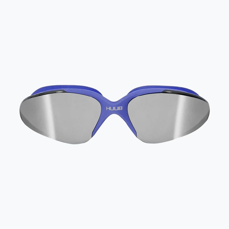 Occhiali da nuoto HUUB Vision blu navy / fumo chiaro argento a specchio 2