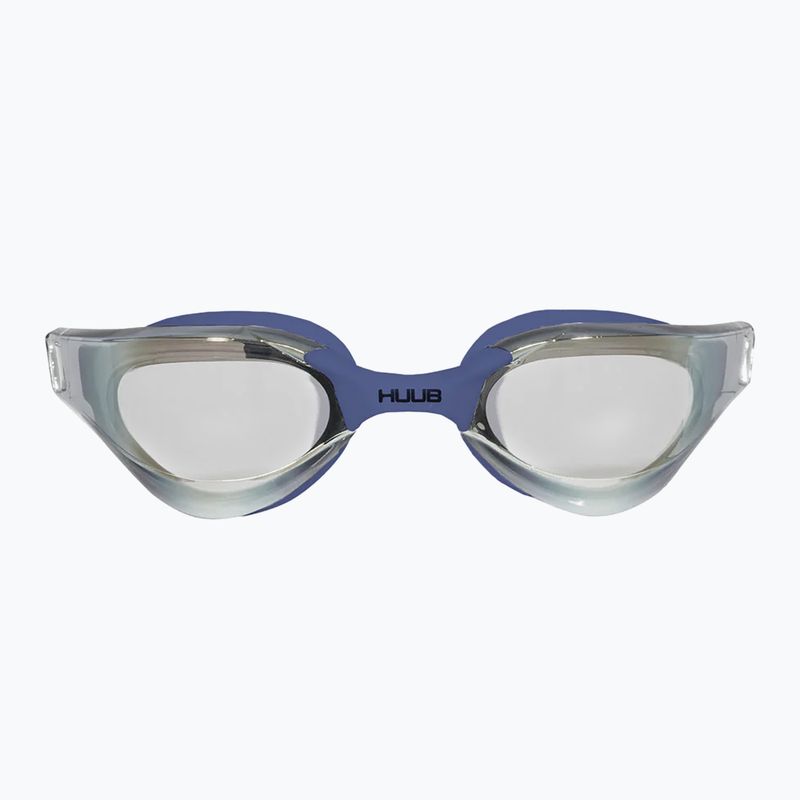 Occhiali da nuoto HUUB Thomas Lurz acciaio blu/fumo argento a specchio