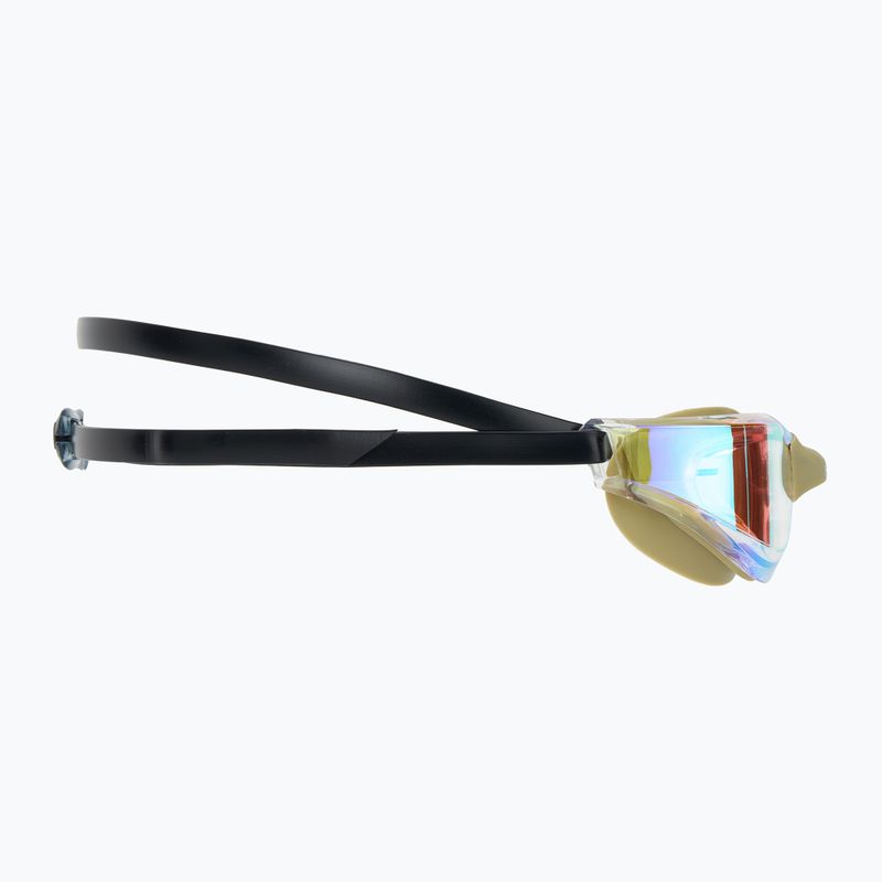 Occhiali da nuoto HUUB Thomas Lurz salvia/oro chiaro a specchio 3