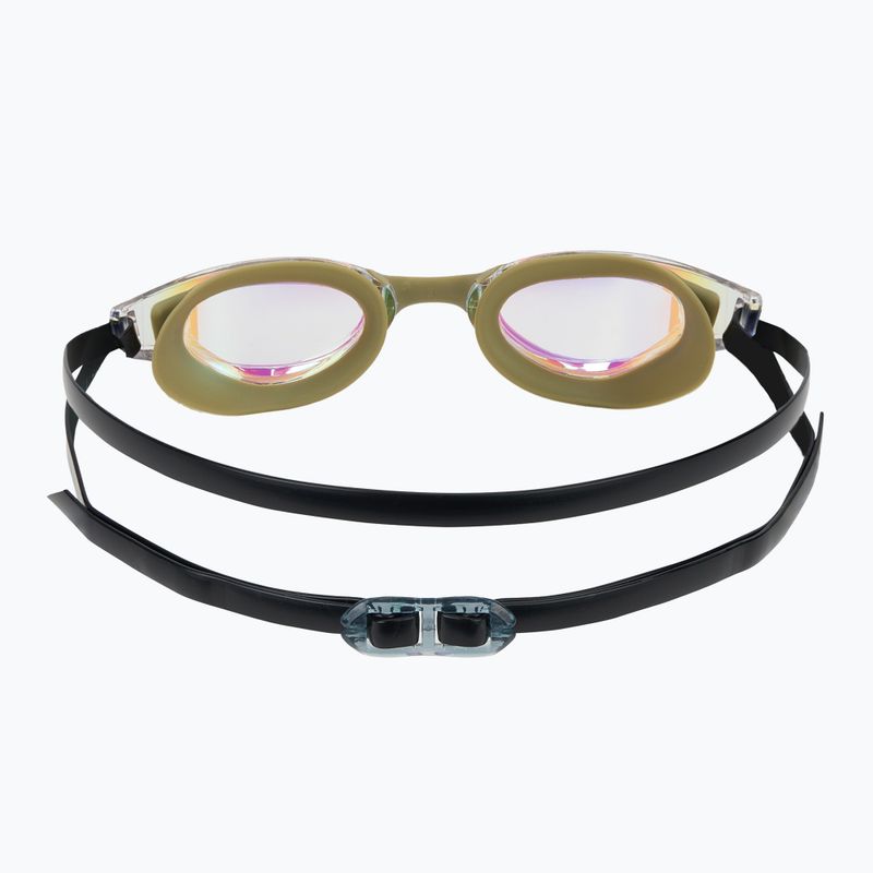 Occhiali da nuoto HUUB Thomas Lurz salvia/oro chiaro a specchio 4
