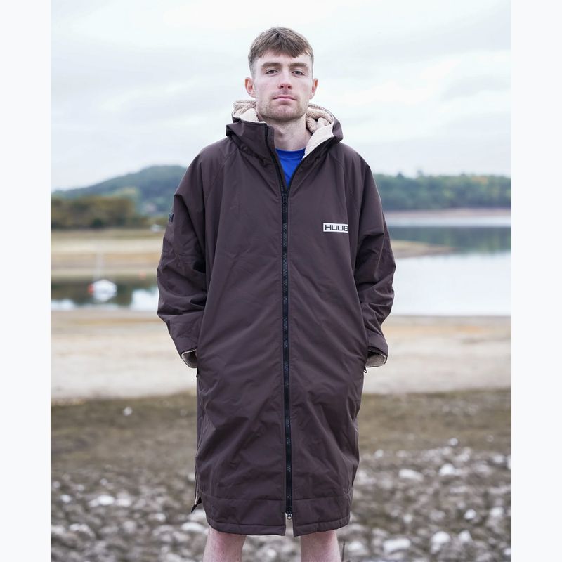 Cappotto HUUB Changing Robe chocolate/oatmeal 3