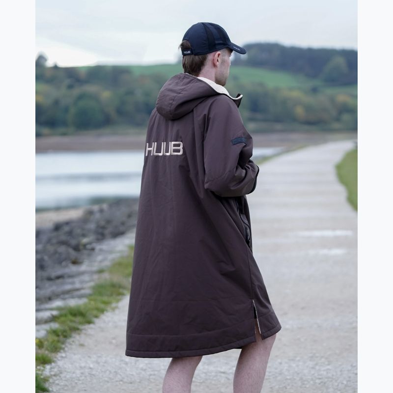 Cappotto HUUB Changing Robe chocolate/oatmeal 4