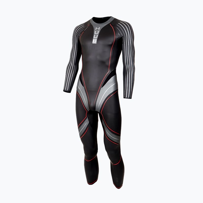 Muta da triathlon uomo HUUB Aegis XV 3:5 black/silver 3