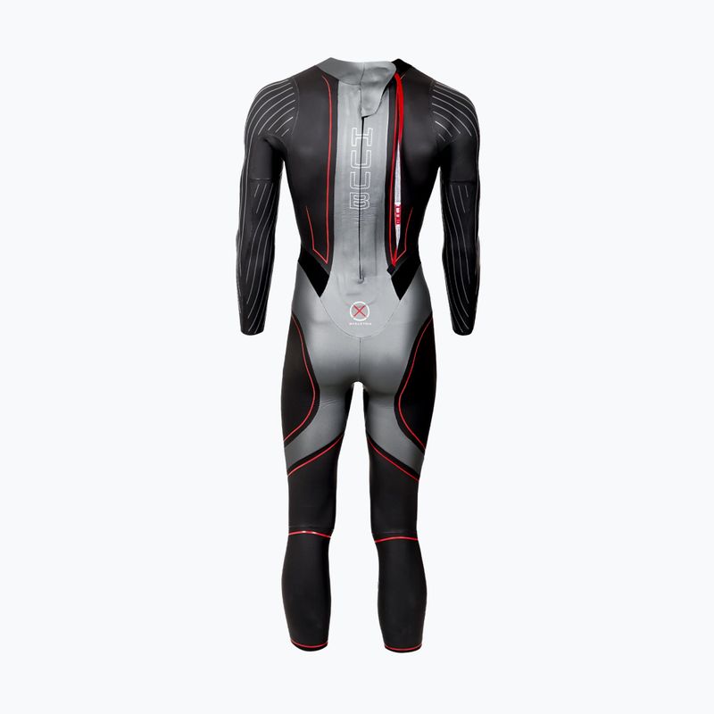 Muta da triathlon uomo HUUB Aegis XV 3:5 black/red 3
