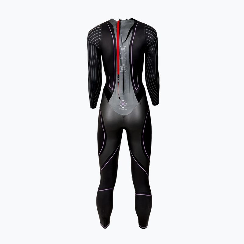 Muta da triathlon donna HUUB Aegis XV 3:3 black/silver 2