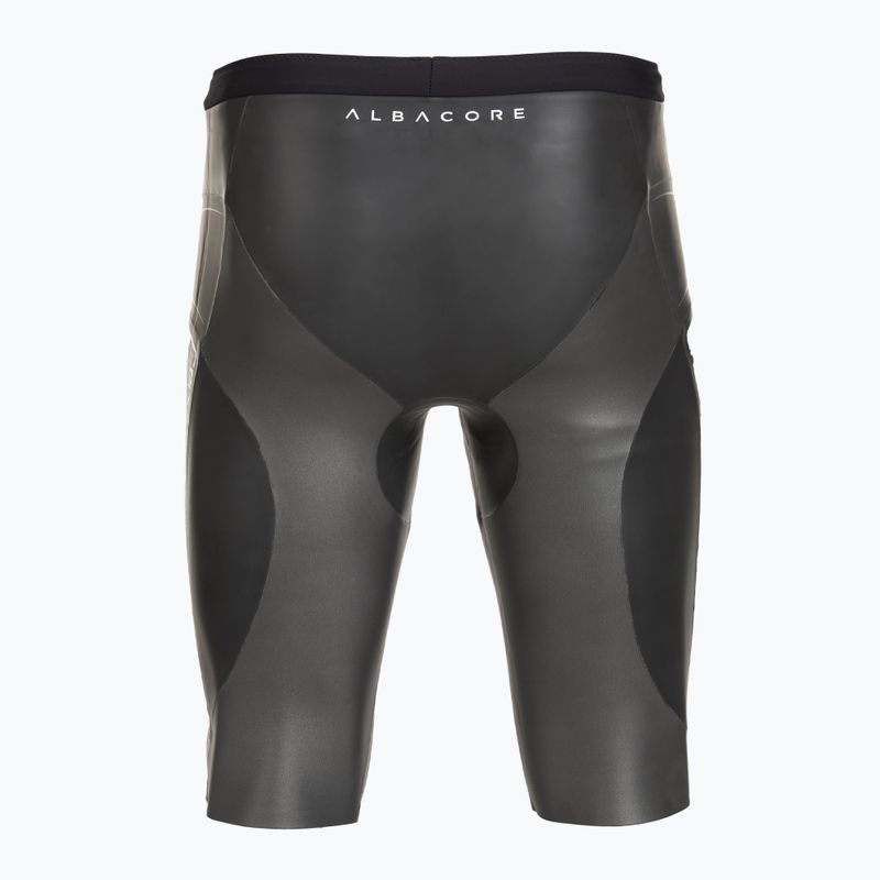 Pantaloncini in neoprene HUUB Albacore Buoyancy Short black/silver 2