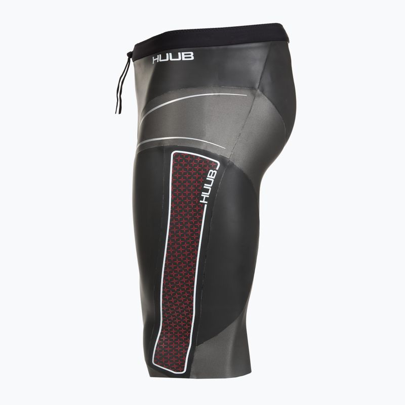 Pantaloncini in neoprene HUUB Albacore Buoyancy Short black/silver 3