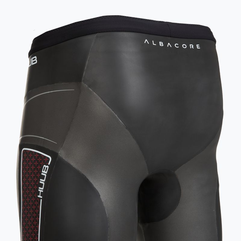 Pantaloncini in neoprene HUUB Albacore Buoyancy Short black/silver 4