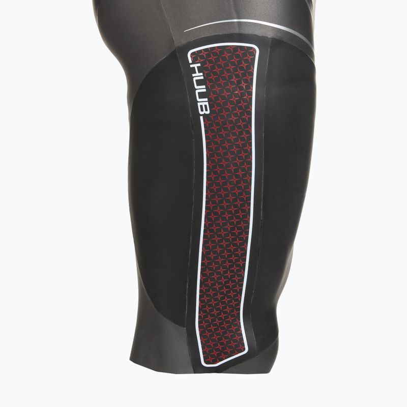 Pantaloncini in neoprene HUUB Albacore Buoyancy Short black/silver 5