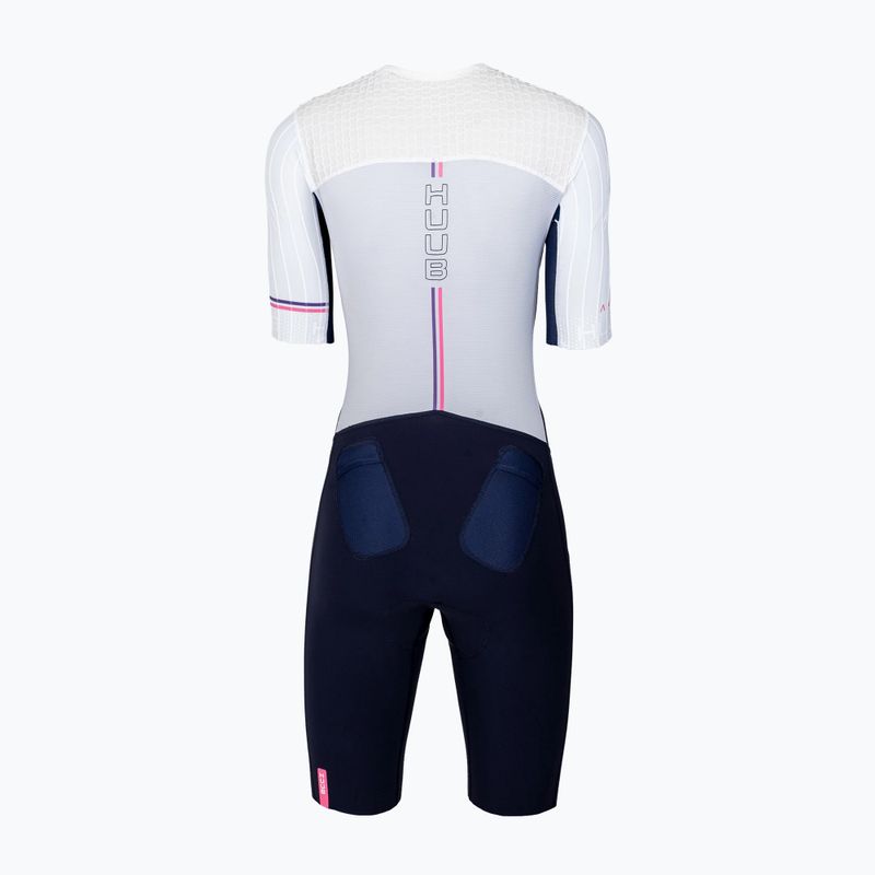 Muta da triathlon da donna HUUB Anemoi 3 SUB22 white/navy/pink 2