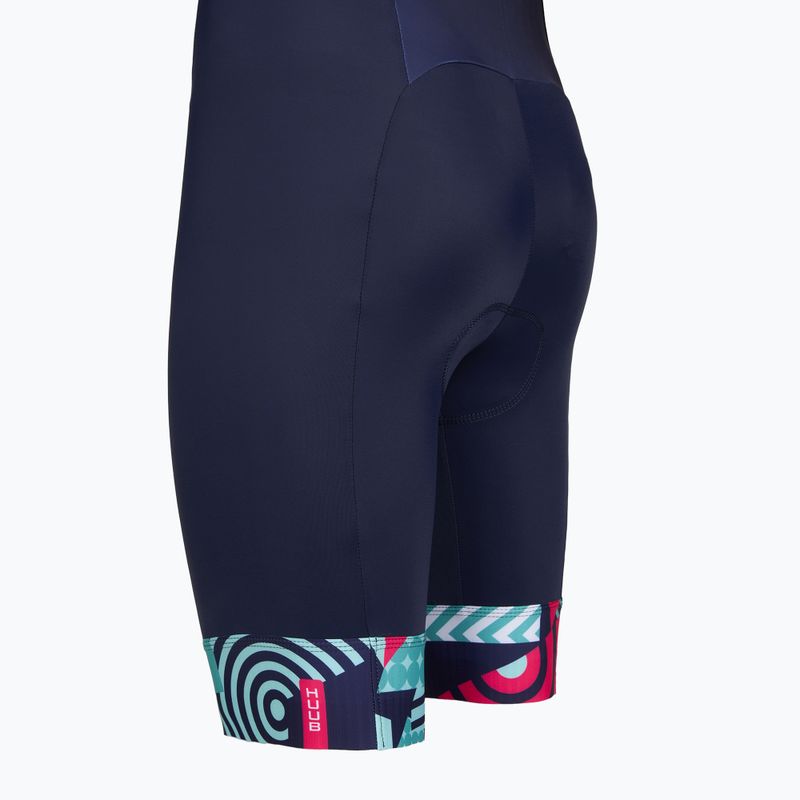 Body da triathlon da donna HUUB Her Spirit Trisuit navy/band 6