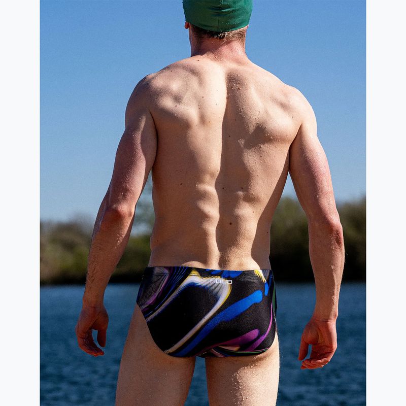 Slip da nuoto uomo HUUB Soundwave Sky Brief sky 5