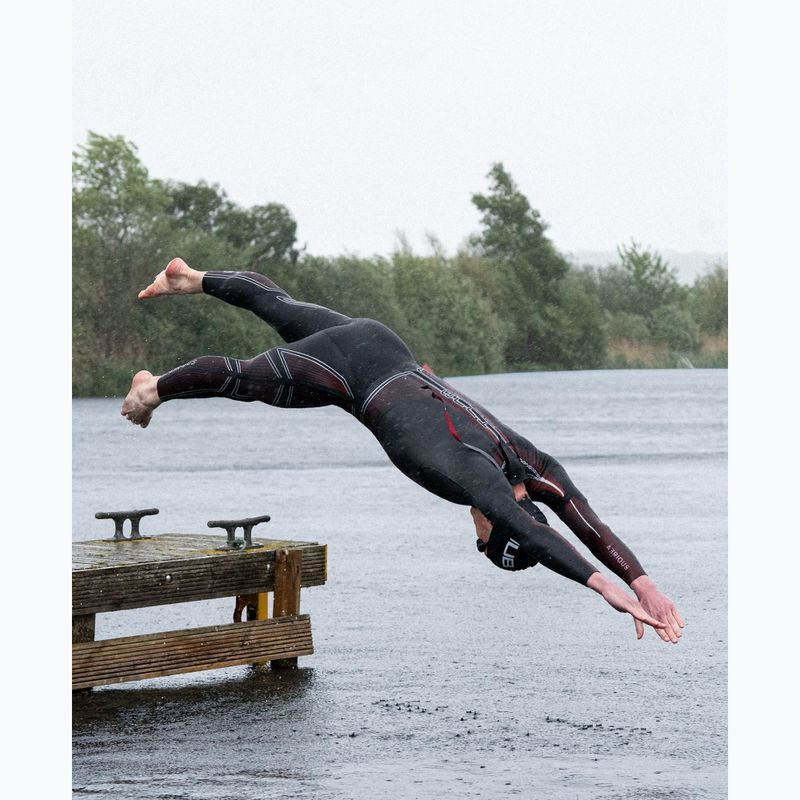 Muta da triathlon uomo HUUB Aerious III 3:5 black/red 6