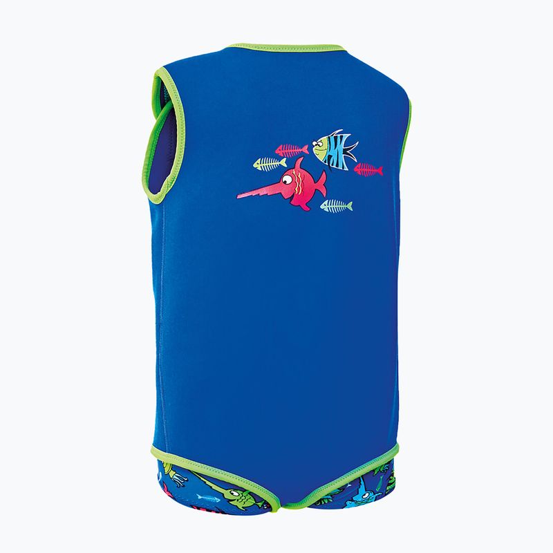 Zoggs Sea Saw Baby Wrap gilet da bagno blu/verde/rosso 2