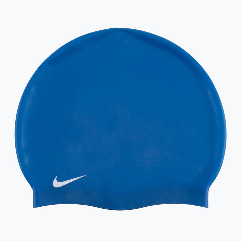 Nike Solid Silicone cuffia nuoto gioco royal