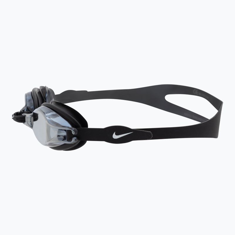 Occhialini da nuoto Nike Chrome Mirror nero 3
