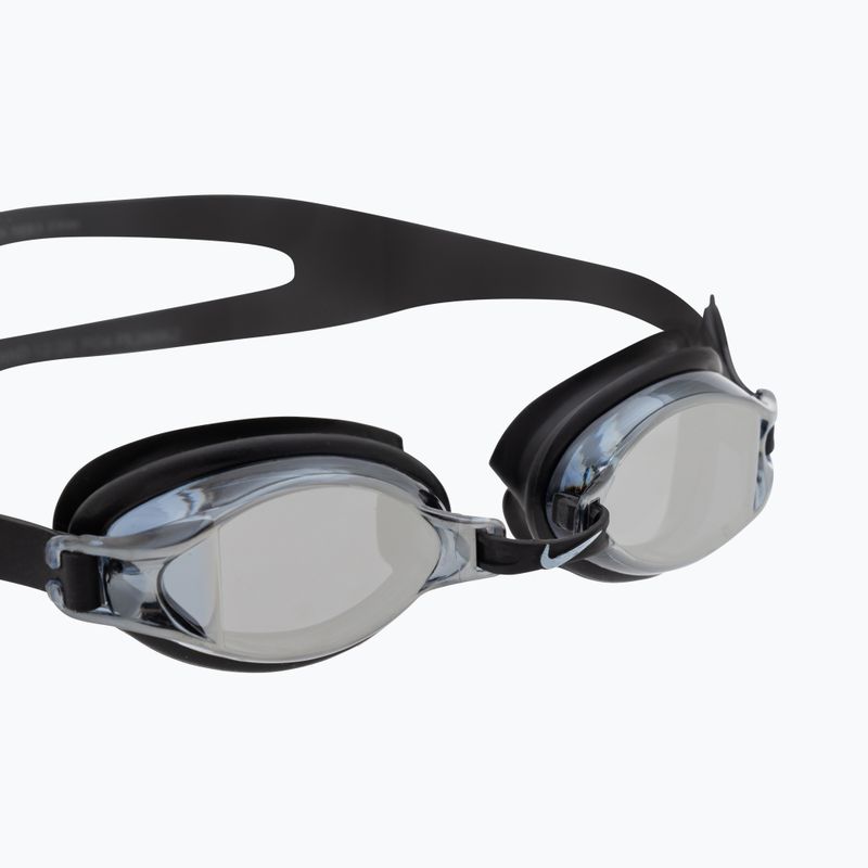 Occhialini da nuoto Nike Chrome Mirror nero 4