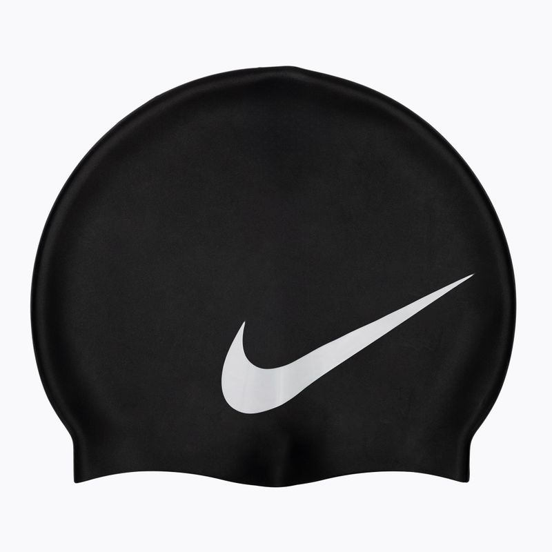 Berretto da bagno Nike Big Swoosh nero