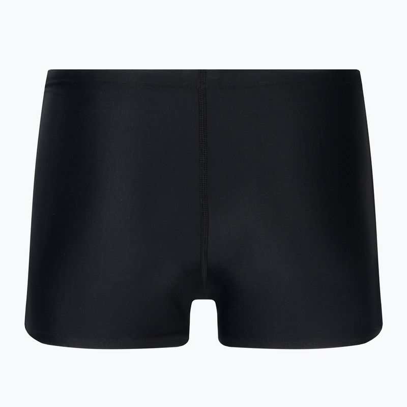 Boxer da bagno a gamba quadrata Nike da uomo, nero 2
