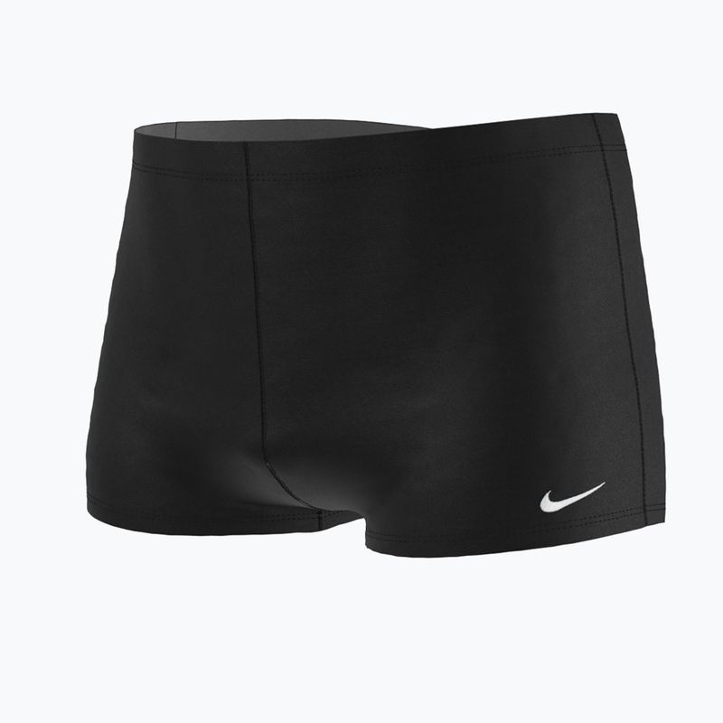 Boxer da bagno a gamba quadrata Nike da uomo, nero 4